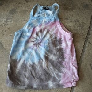 Tie dye halter top